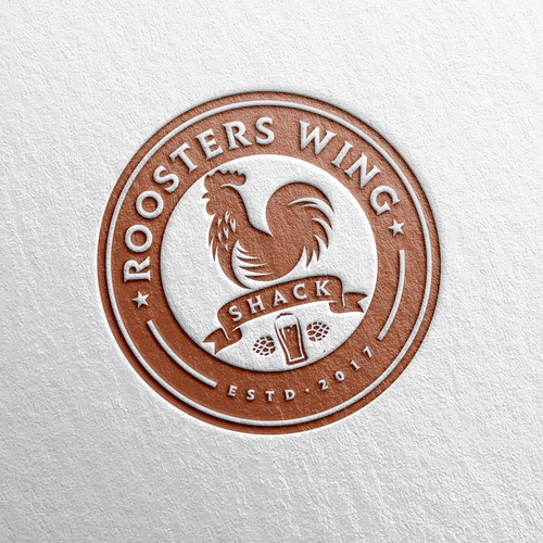 Design a logo for "Roosters Wing Shack" Design réalisé par Siv.66