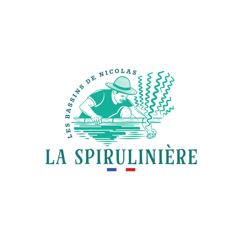 Design vincitore del contest "l'agriculture du futur est entre vos mains, l'or bleu vert vient d'être cultivé"