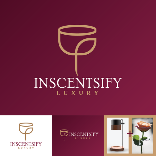 Inscentsify - logo-ontwerp door Rizarv