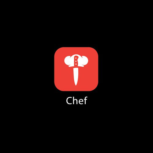 "CHEF": Food & Cooking Social Media Logo Design by Judgestorm