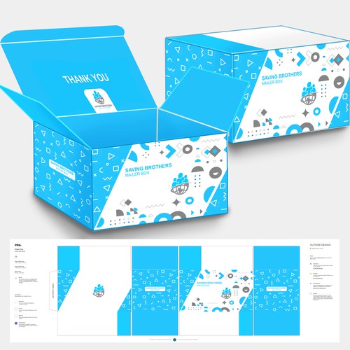 Create a Cool Shipping Box for a Global Organisation Design réalisé par Design_byMe