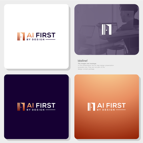Design a modern, sophisticated, yet accessible, AI & Management Consulting firm logo! Design by idaline!