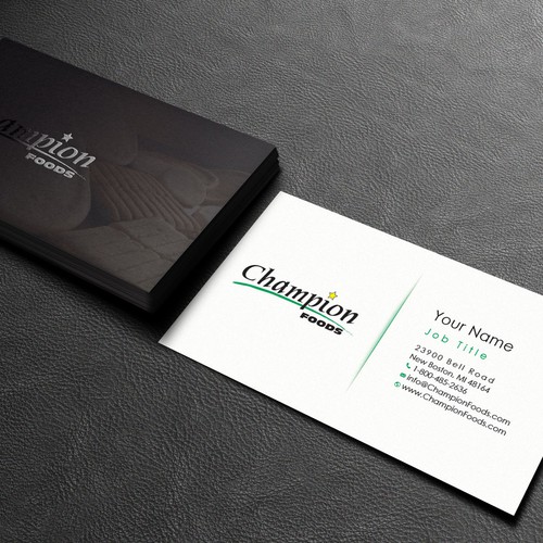 Design A New Business Card, Win The Prize!! Design by Azzedine D