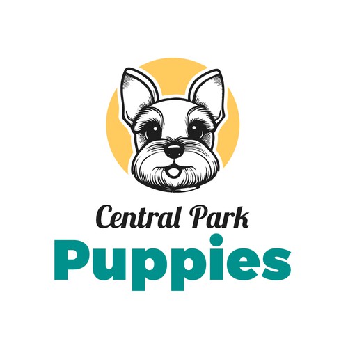 Design a heartfelt, modern logo for a brand that brings families and puppies together. Design by ✦✦ArtRasu✦✦