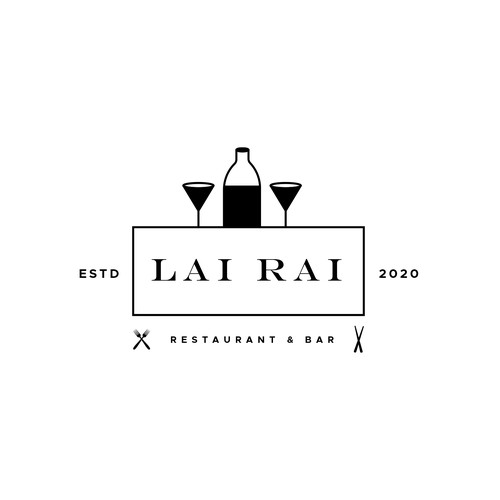 Design an approachable logo for a Vietnamese American fusion restaurant and bar - Lai Rai Design by Hassan Murtaza Jatoi