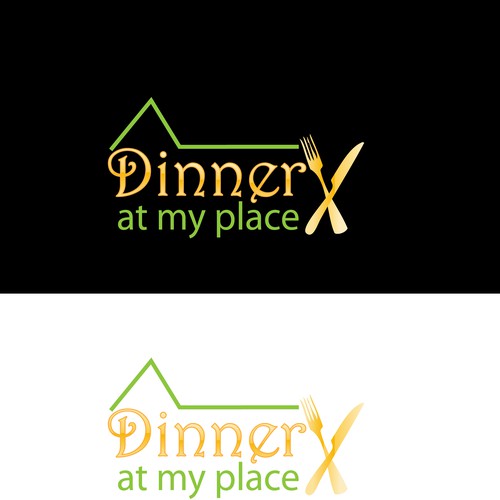 Logo for a dinner party planning web app Design by sofi