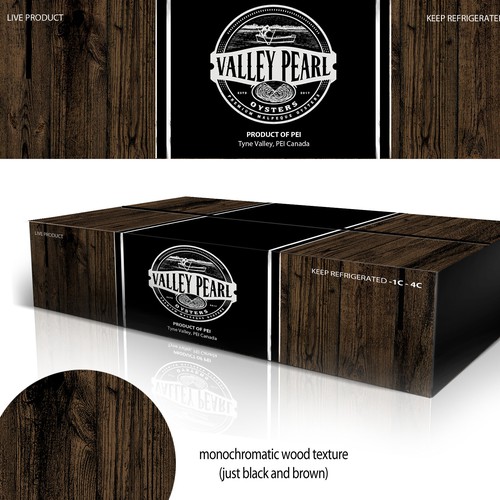 Create a box for the world best oysters Product packaging contest