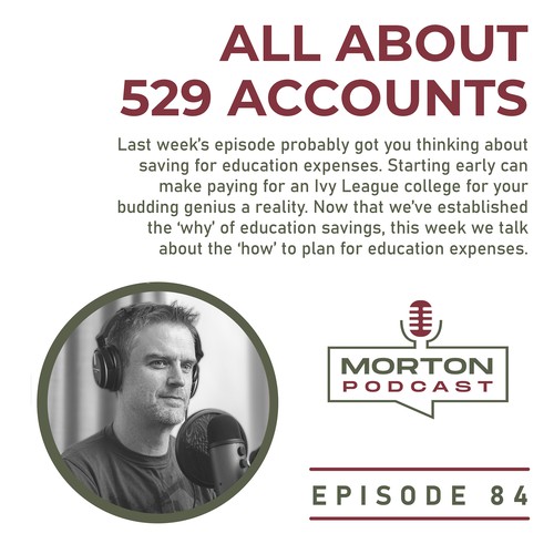 Podcast Cover Art: Morton Financial Advice Design by Chikiboom