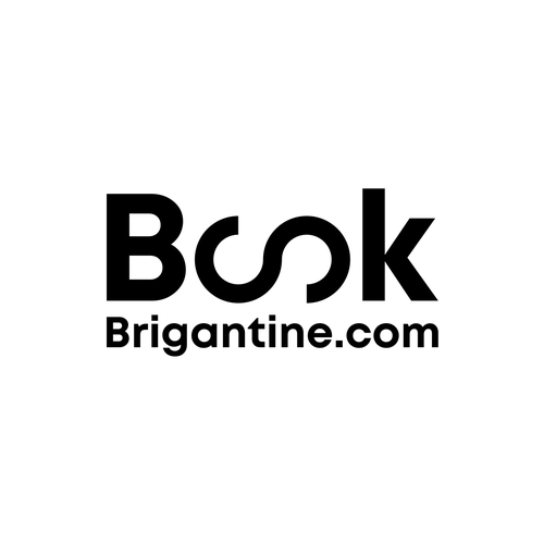 BookBrigantine.com Simple Vacation Rental Logo Design by Aleta21