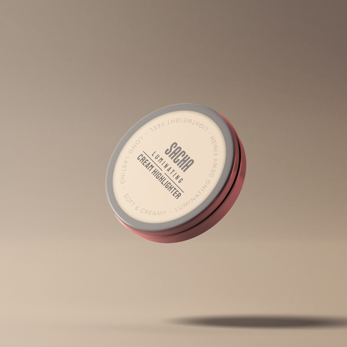 Sacha Luminating Cream Highlighter Design by DesignInc.