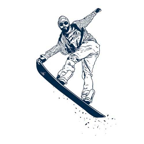 Snowboard grab drawings needed! Illustration or graphics contest