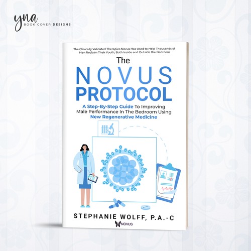 Professional, clean book cover needed for project involving stem cells and youth "in the bedroom" Design by Yna