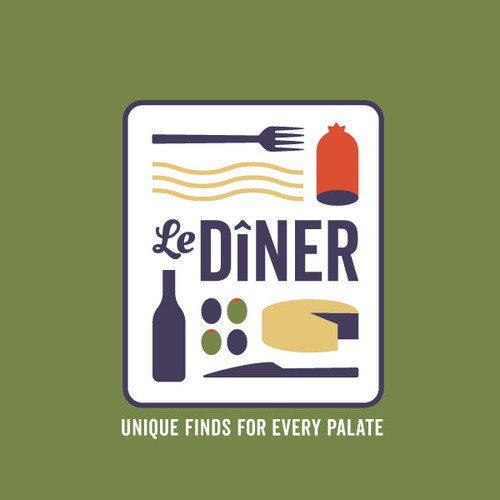 Create the Signature Identity for 'Le Dîner' - A Gourmet Odyssey Awaits! Design by leighwill