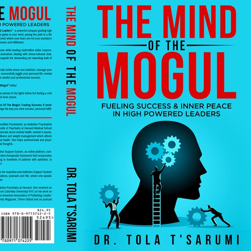 The Mind of the Mogul book cover Design by Bigpoints