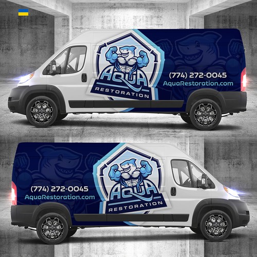 Sharp van wraps Design by Iryna S