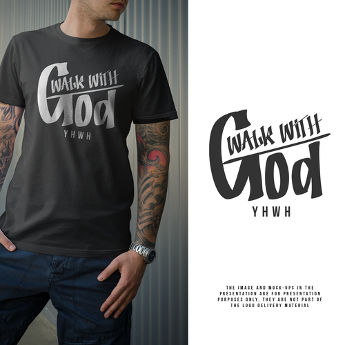 Walk With God Minimalist Luxury Logo for a Modern Faith & Fashion Brand Design by Artigo ✅