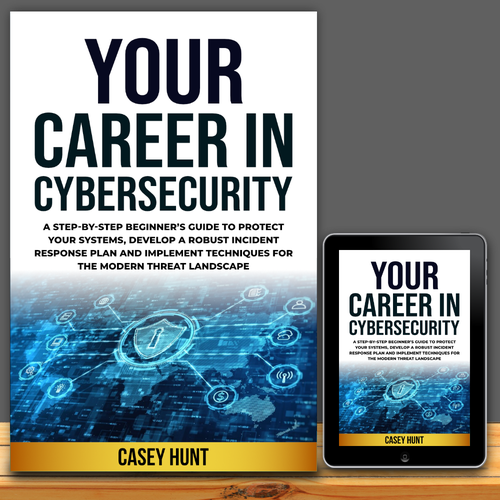Book Cover Needed for Cybersecurity Book Design by Agel Studio