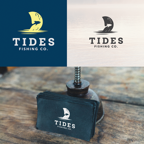 Design me a distinguishable simple moon for tides fishing company, Logo  design contest