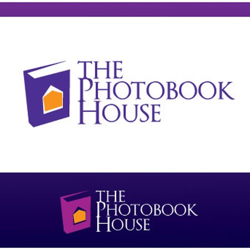 logo for The Photobook House Design by Igoy Karkaroff