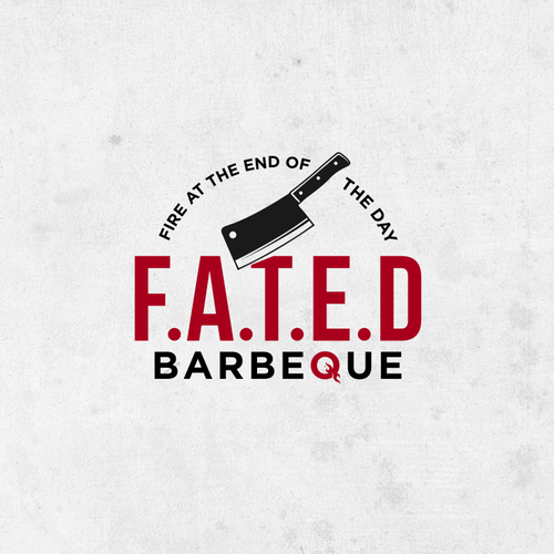 Design F.A.T.E.D. BBQ! Competition BBQ Team Logo NEEDED https://www.instagram.com/fated_bbq/ por bayuRIP