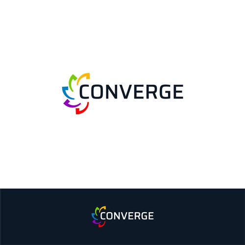 Logo for Converge event-ontwerp door ESIXA