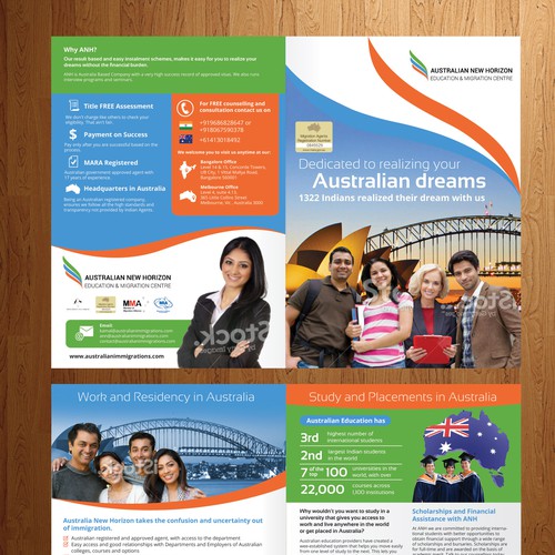 CREATE AN INSPIRING BROCHURE FOR IMMIGRATION

 Design von rumster