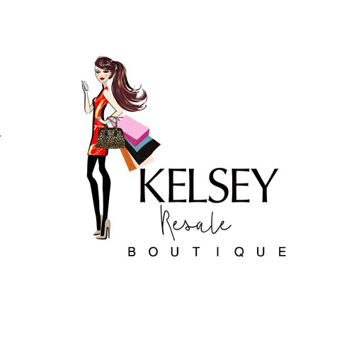 Female consignment shop logo!!!, Logo design contest