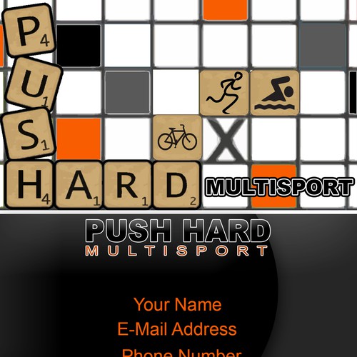 Push Hard Multisport needs a new logo and business card | Logo ...