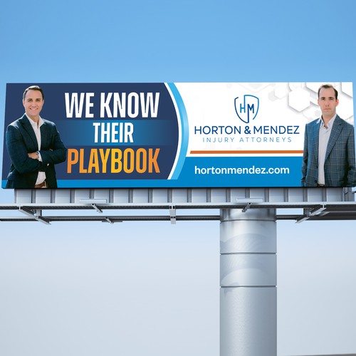 Personal Injury Lawyer Billboard Design Showdown! Design by Dzhafir