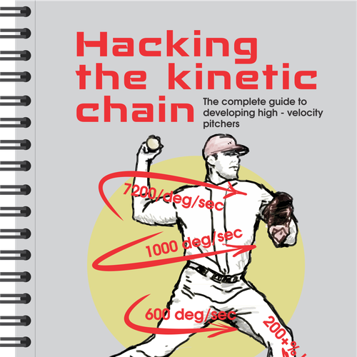 Create a Book Cover for a Baseball Pitching Velocity Book! Design by Orbovic
