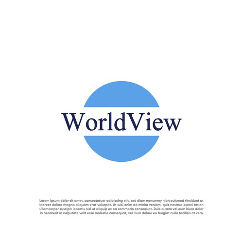WorldView Magazine Logo Design by Rabeyi