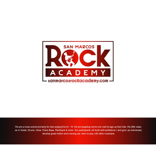 San Marcos Rock Academy Design by HK.designs