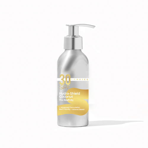 Luxury Sunscreen Label Design by Nadya Nadya