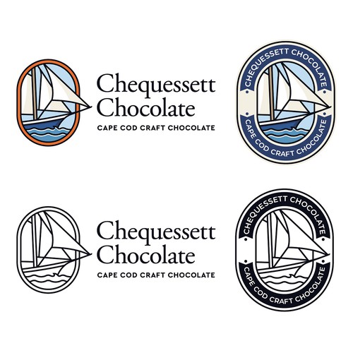 コンペ「Design a sophisticated logo for a luxury craft chocolate company」のデザイン by yuhokさん 