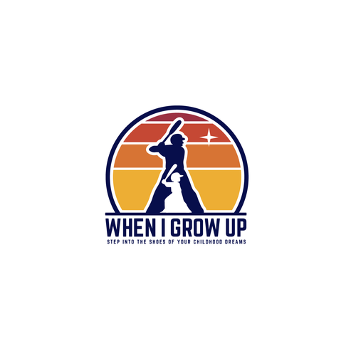 When I Grow Up Logo Design by khro
