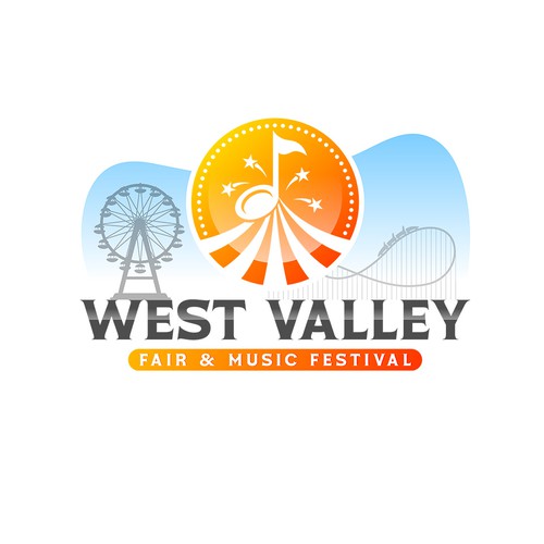 Logo design for West Valley Fair & Music Festival Design by KaruZone