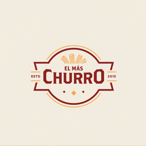 Create a Remarkable fresh & classic logo for a Churros stands chain ...