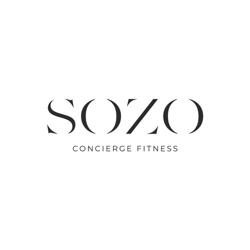 "sozo" winning Logo design