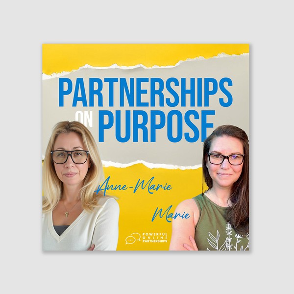 Podcast Cover – Brand Colours & Clear Thumbnail Readability