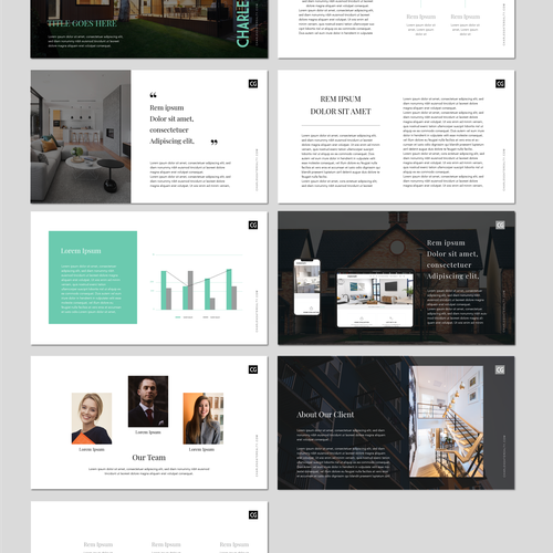 Designs | Google Slides Presentation for Real Estate Company ...