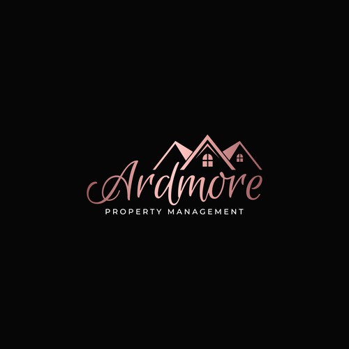 Designs Ardmore Property Management Nicole Fiorella Logo design
