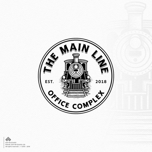 コンペ「Create a bold classic logo for The Main Line Office Complex」のデザイン by Grapismoさん 