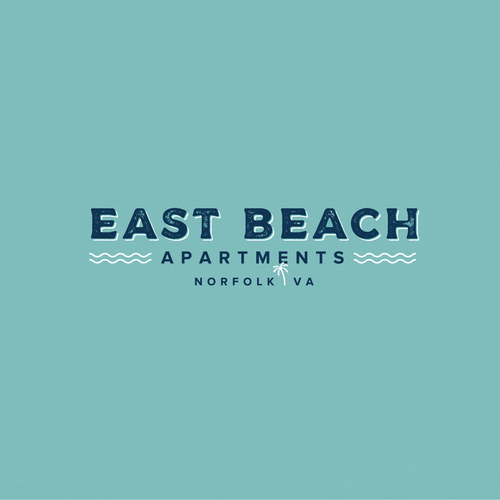 RETRO / Mid-Century - BEACHY APARTMENT LOGO - WE ALWAYS PICK A WINNER! Design by Anastasia♥