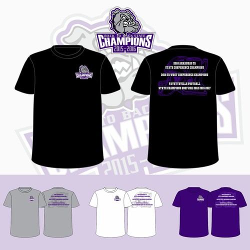 High school football championship tshirt, T-shirt contest