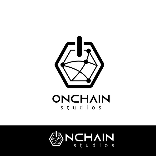 Logo for new Blockchain Gaming company Diseño de Yanet GR