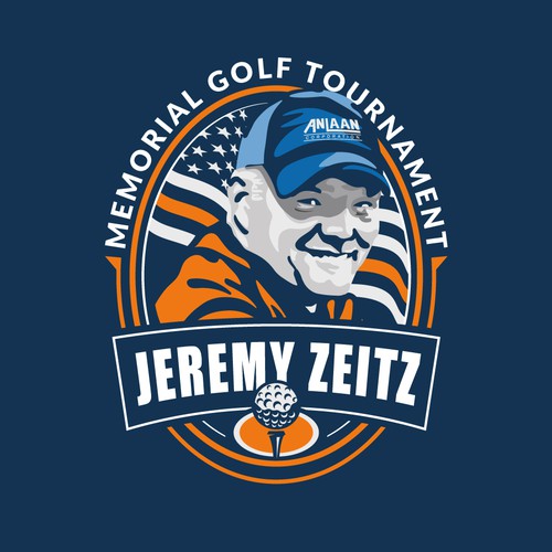 Memorial Golf Tournament Logo Design by sarvsar