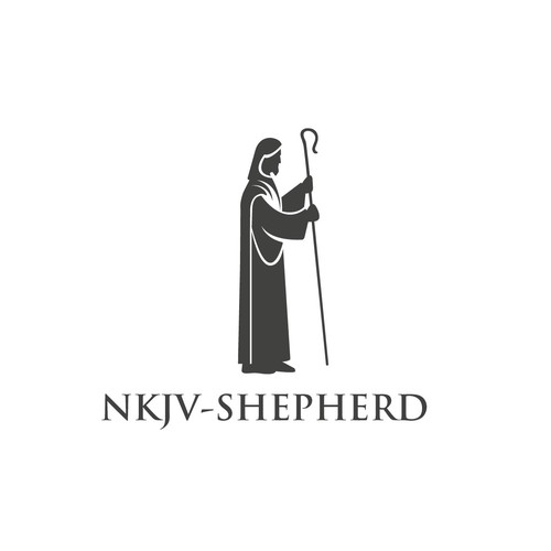 "NKJV - Shepherd" Logo for an upcoming Bible. Diseño de wyzart