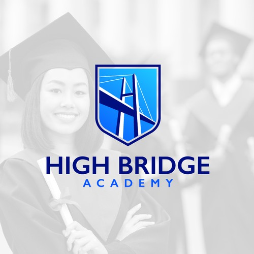 High Bridge Academy Brand Refresh: Logo and Colors Revamp Needed! Design by Creadave