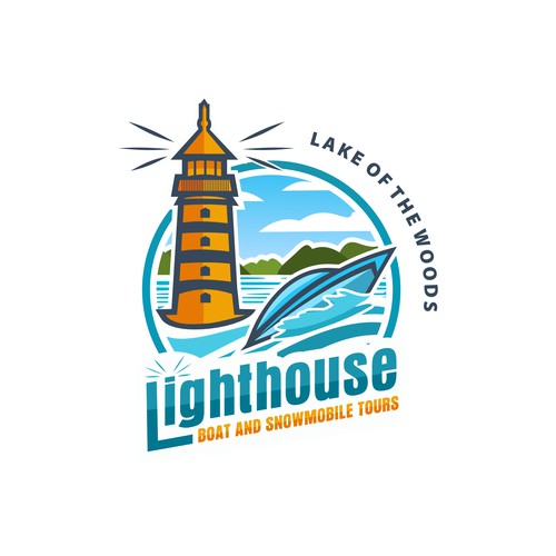 Lighthouse Boat Tours Design réalisé par Kheyra_Aulia