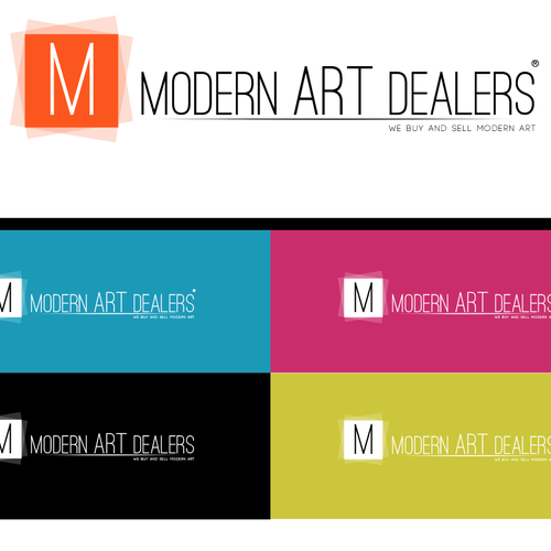 Create a MODERN logo and business card for a fine art gallery specializing in modern art Design by Litoss
